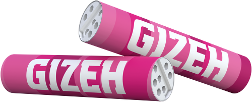 Gizeh Pink Aktivkohlefilter 6 mm – 10 × 34er Box (340 Filter)