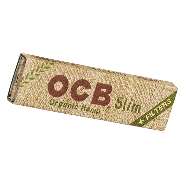 Heftchen OCB Organic Hemp Slim King Size Blättchen + Tips (32 Blatt + 32 Tips)