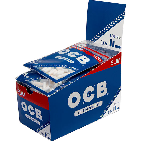 OCB Slim Filter 6x15 mm 1200er Pack (10 Beutel) – Beste Preise Deutschland