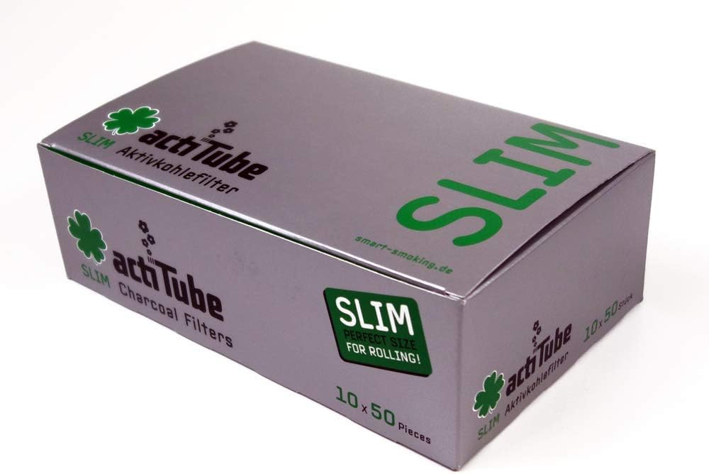 actiTube Slim 7mm Aktivkohlefilter 500er Pack bei MiaKauf