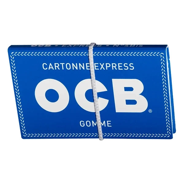 Heftchen OCB Blau N°4 Regular Blättchen (100 Blatt) mit Gummizug
